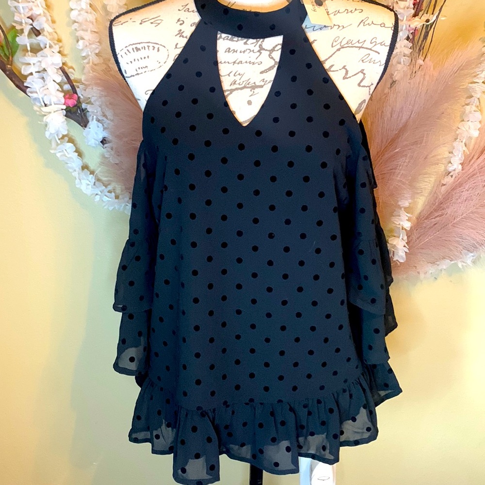 Francescas cold shoulder top